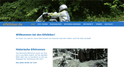 Desktop Screenshot of moped-touren.eu